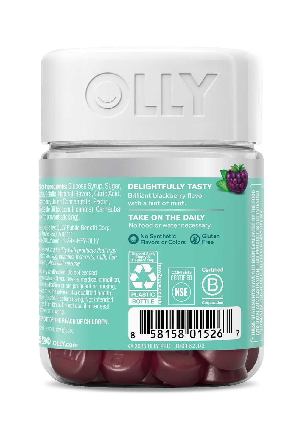 OLLY Flawless Complexion Healthy Skin Support Gummies - 50 Count - image 8