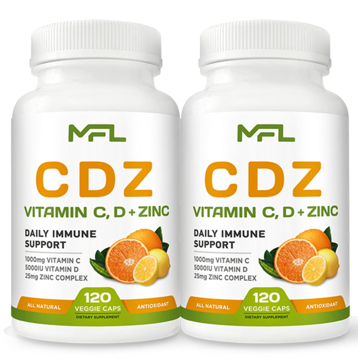MUSCLE FOOD LABS CDZ Immune Support Complex - 240 Capsules