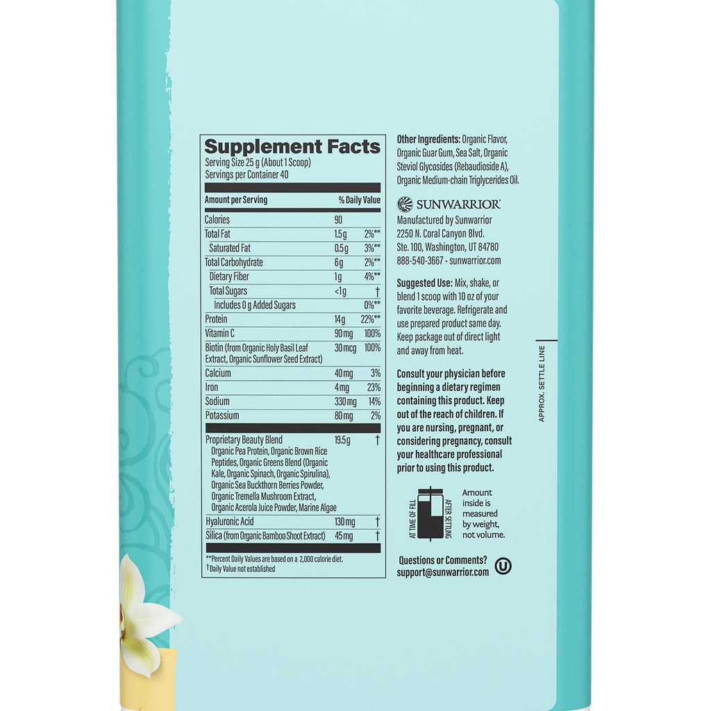 Sunwarrior Collagen Protein Plant-Based Powder