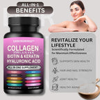 Darkingwings Multi Collagen Peptides with Biotin & Keratin - 90 Capsules - image 5