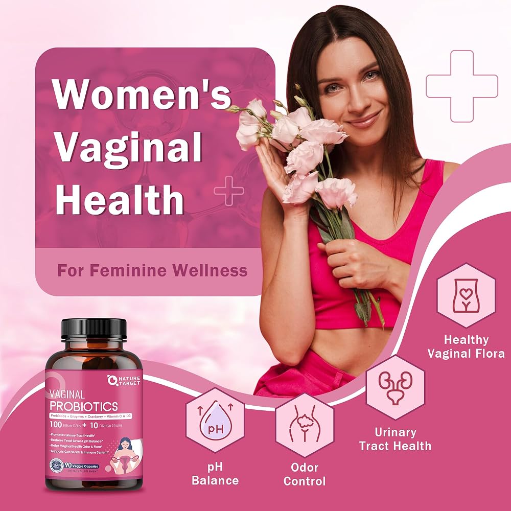 NATURE TARGET Women's Probiotics 100 Billion CFUs - 90 Capsules - image 2