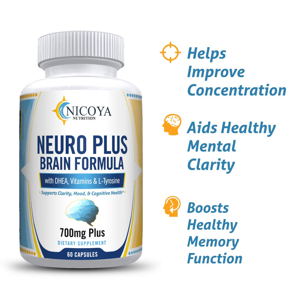Nicoya Nutrition Neuro Plus Brain Supplement - 60 Capsules - image 4