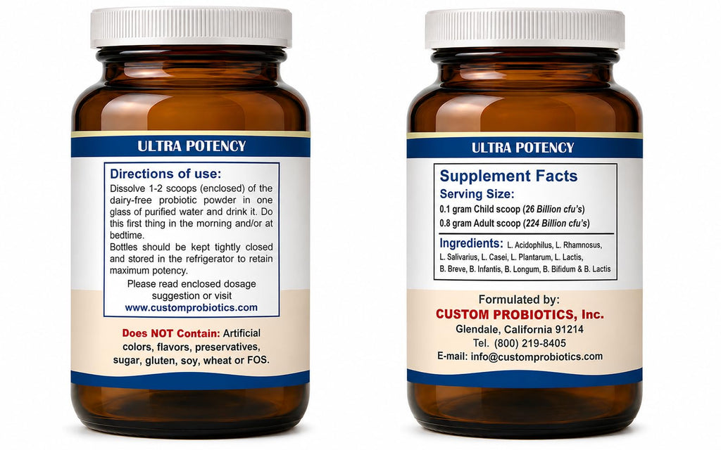 Custom Probiotics 11-Strain Powder