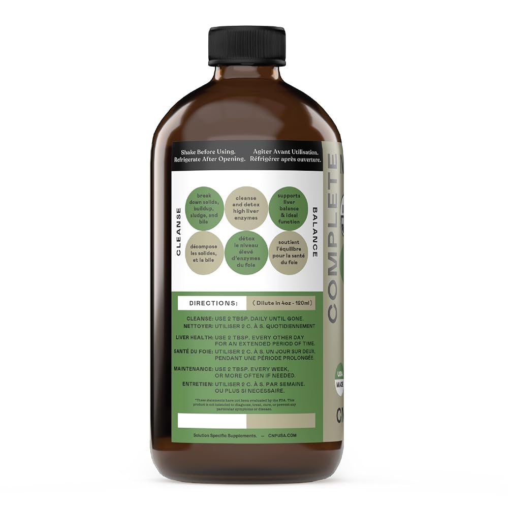 Complete Natural Products Liver Complete - 16oz Glass Bottle - image 5