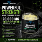Medical Miracles Hemp Salve 20000 MG - 2 oz - image 2