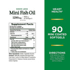 Nature's Bounty Fish Oil 1290 mg Mini Softgels - 270 Count - image 8
