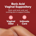 O Positiv URO Boric Acid Vaginal Suppository - 12 Count - image 2