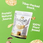 Jans Tempeh Chips Original Flavor Baked Vegan Soybean Snack - 4.4 oz - image 3