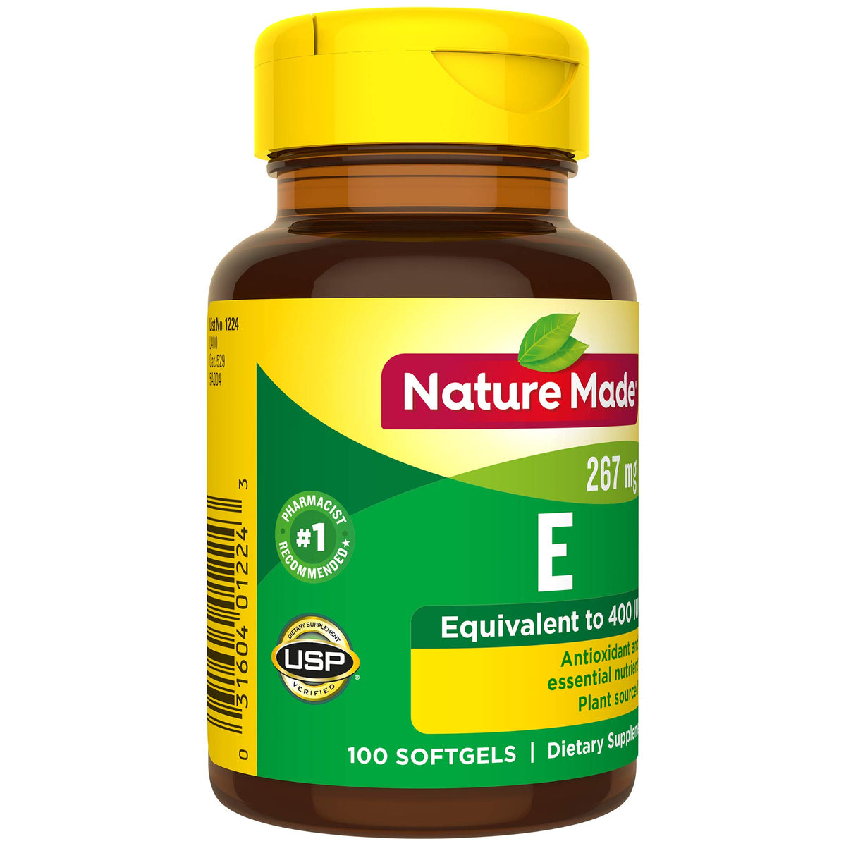 Nature Made Plant Sourced Vitamin E 400 IU d-Alpha Softgels - 300 Count - image 12