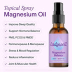 Ladywell Topical Magnesium Oil Spray for Hormone Balance - 2 Fl Oz - image 2