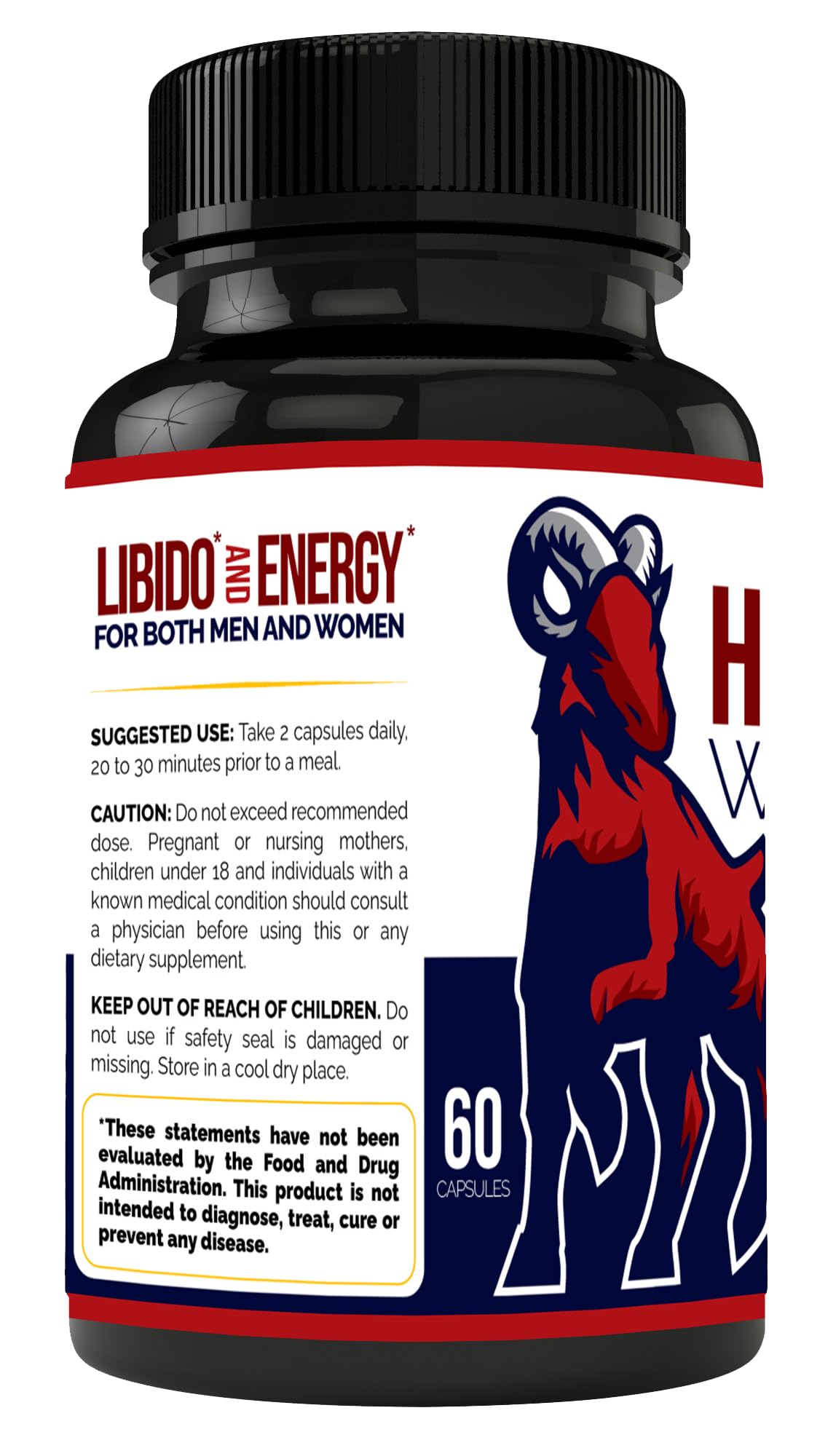 Maximum Slim Horny Goat Weed Blend with Maca & Tribulus - 1 Pack - image 8