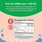 Natures Craft Vitamin D3 1000 IU Gummies for Kids - 60 Count - image 7