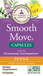 Traditional Medicinals Smooth Move Senna - 50 Capsules - image 2