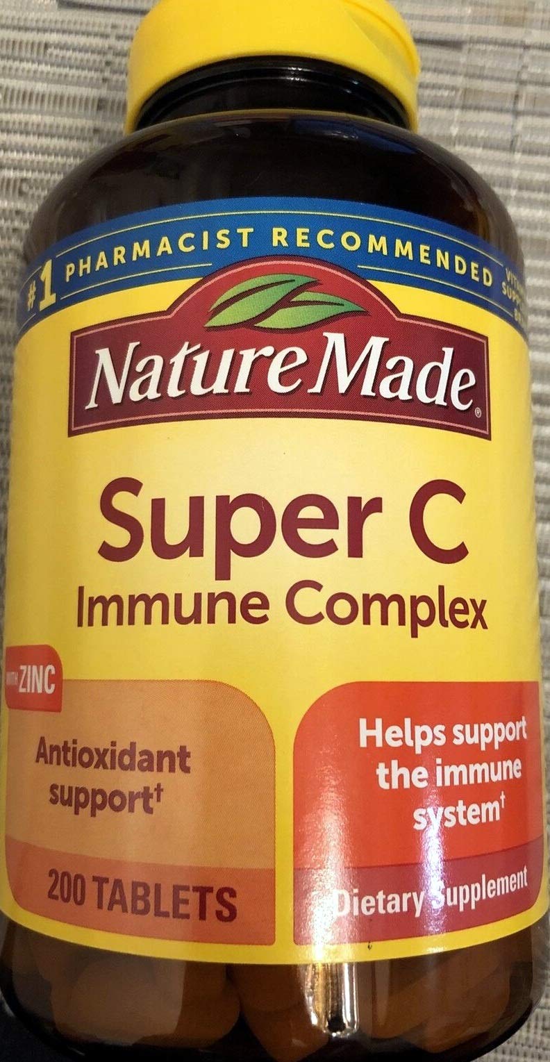 Outccogo Nature Made Super C Immune Complex - 200 Tablets