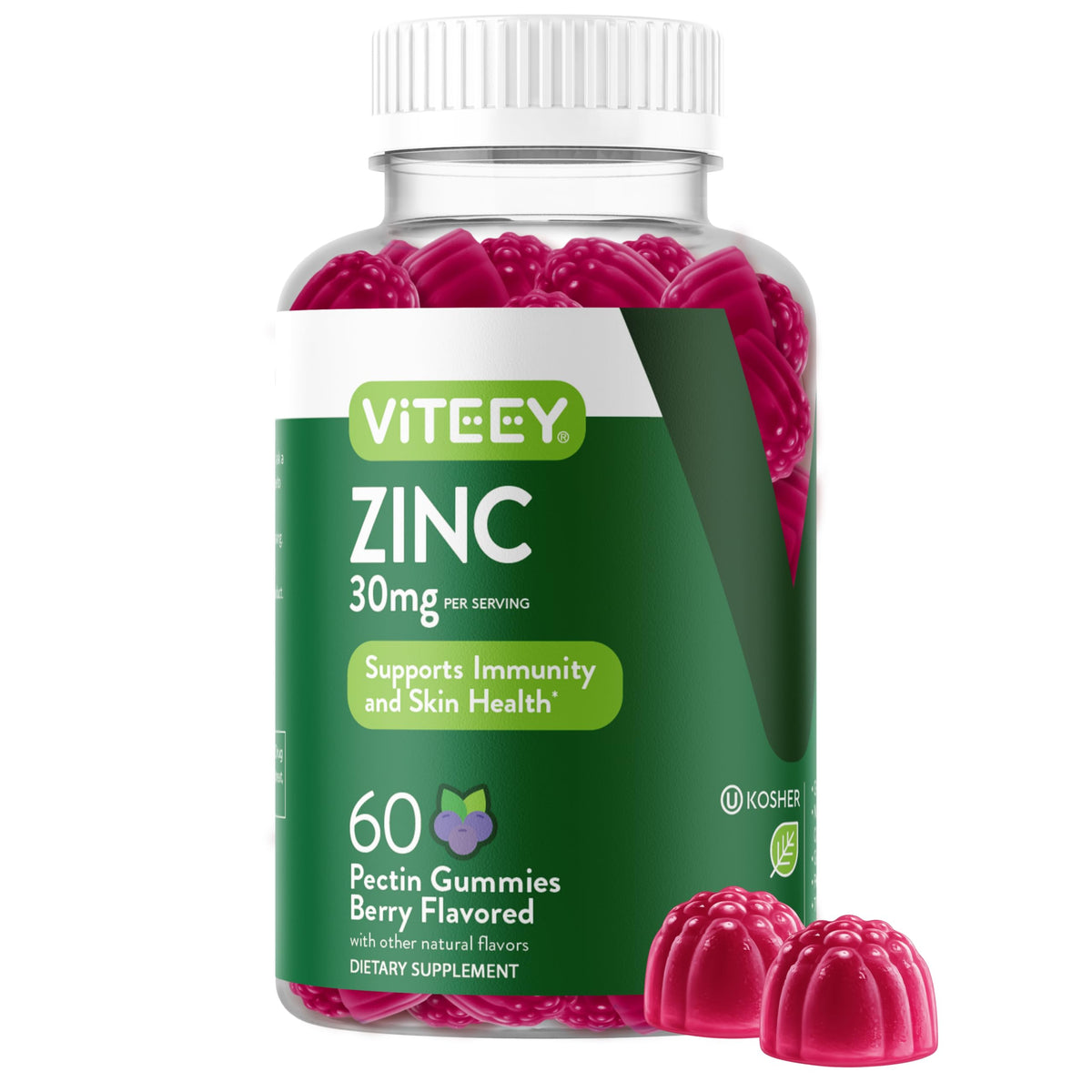 Viteey Zinc 30mg Gummies