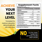 Salt Lake Supplements Vitamin B12 Liquid Drops 5000 mcg - 60 Servings - image 2
