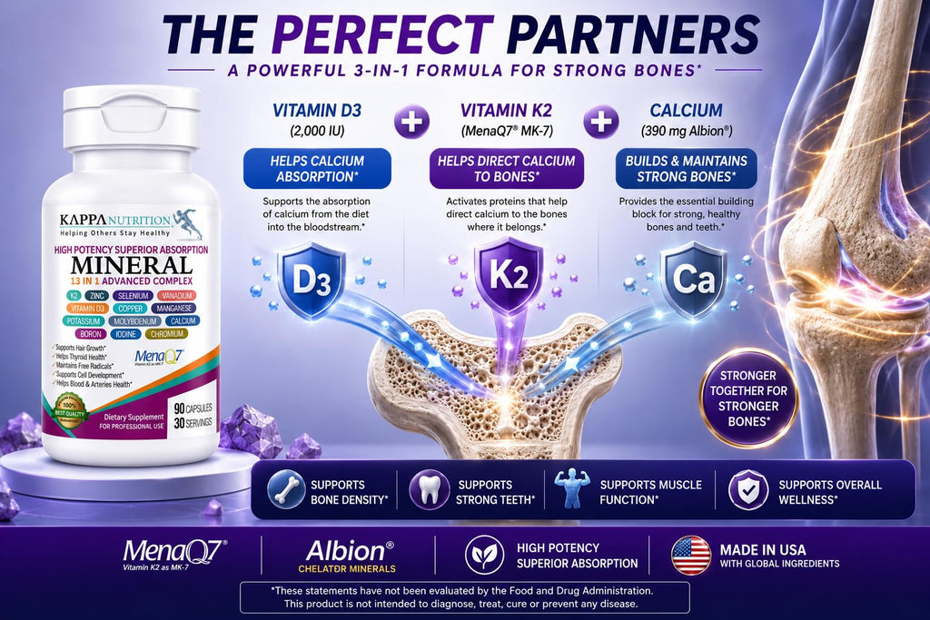 KAPPA NUTRITION Mineral 13 in 1 Complex - 90 Vegan Capsules - image 3