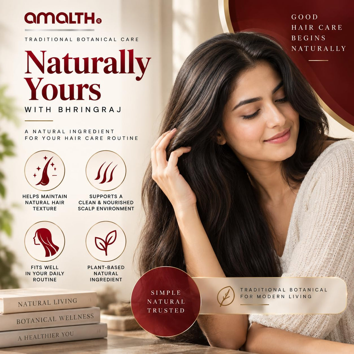 AMALTH Bhringraj Capsules 1500 mg - 120 Vegetarian Capsules - image 5