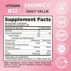 CFILIHTC Vitamin B12 Gummies for Women & Men