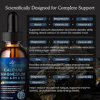 PAYAOCZ 10 in 1 Calcium Magnesium Zinc Liquid Drops Supplement
