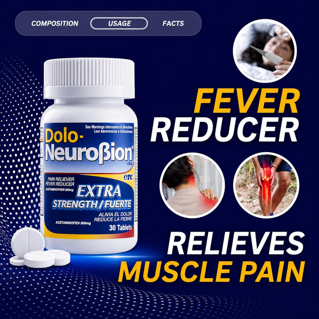 Neurobion Dolo B Complex Tablets - 30 Tablets - image 6