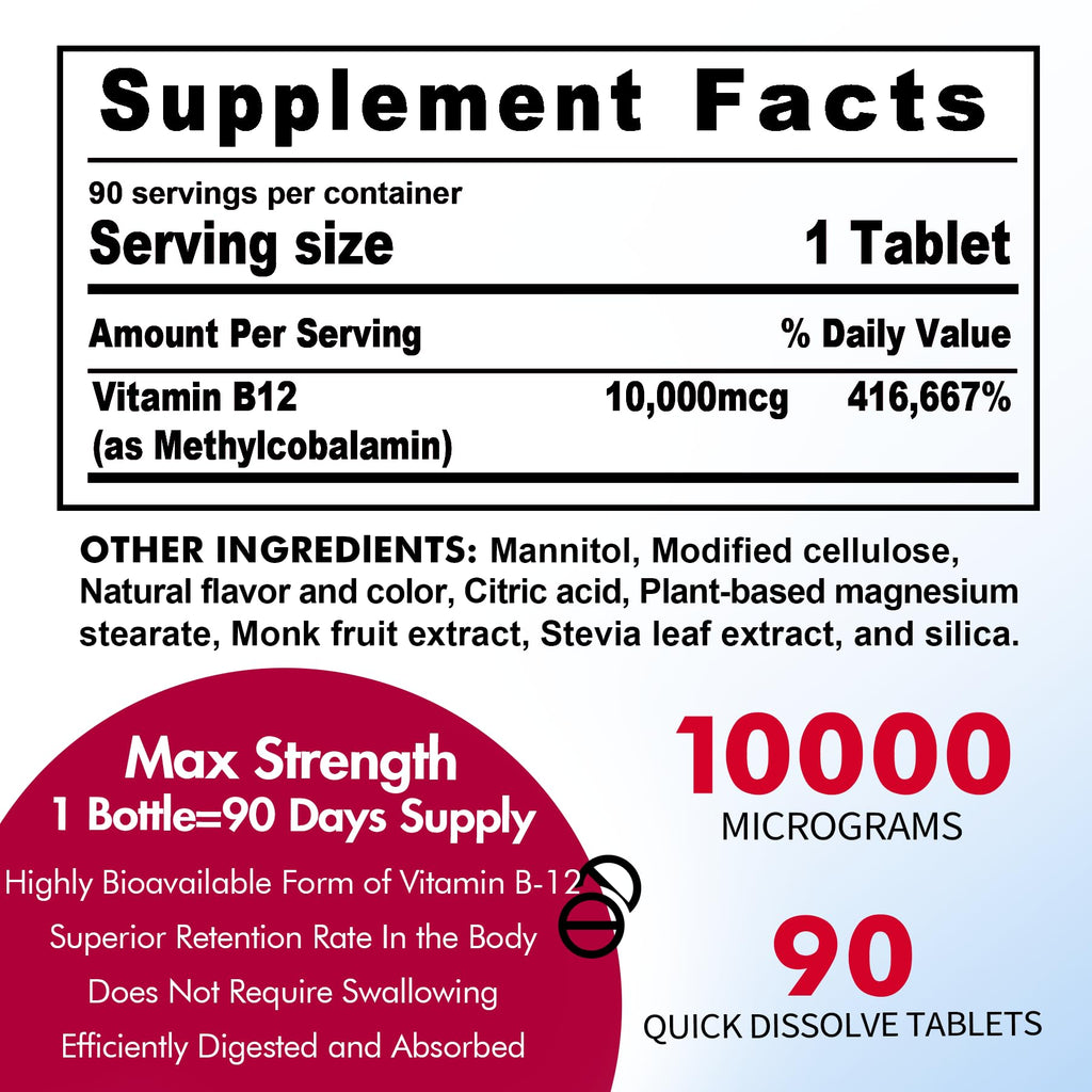Nextdia Vitamin B12 Sublingual