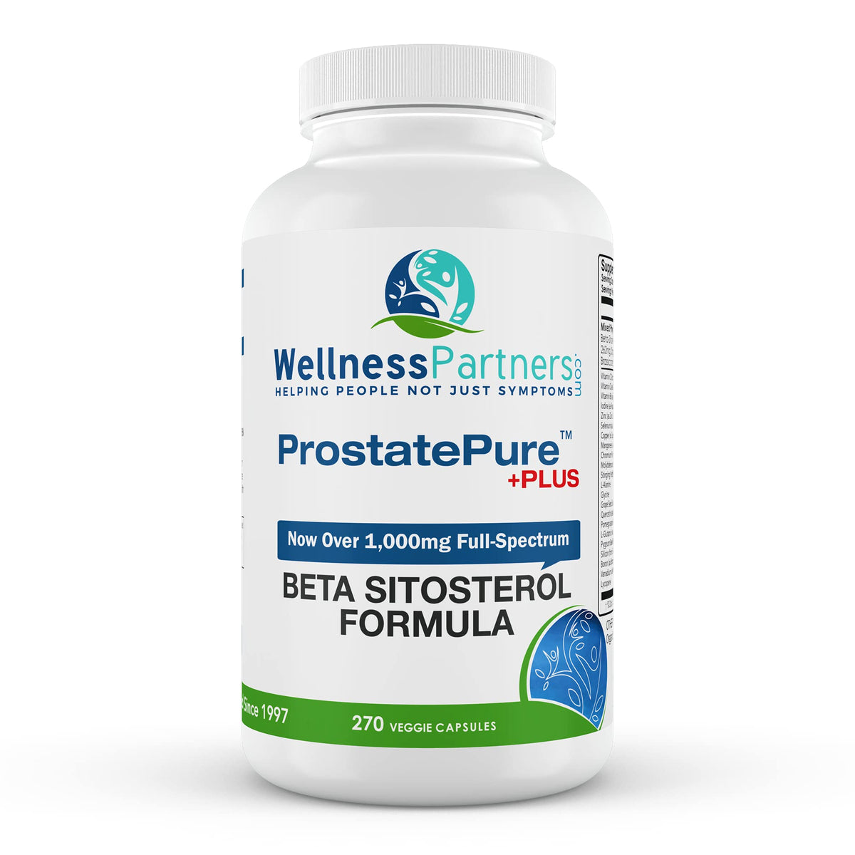 WellnessPartners ProstatePure Plus - 270 Capsules