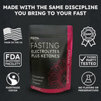 FSTN Chocolate Electrolytes Fasting Supplement Powder - 8.95 oz - image 7