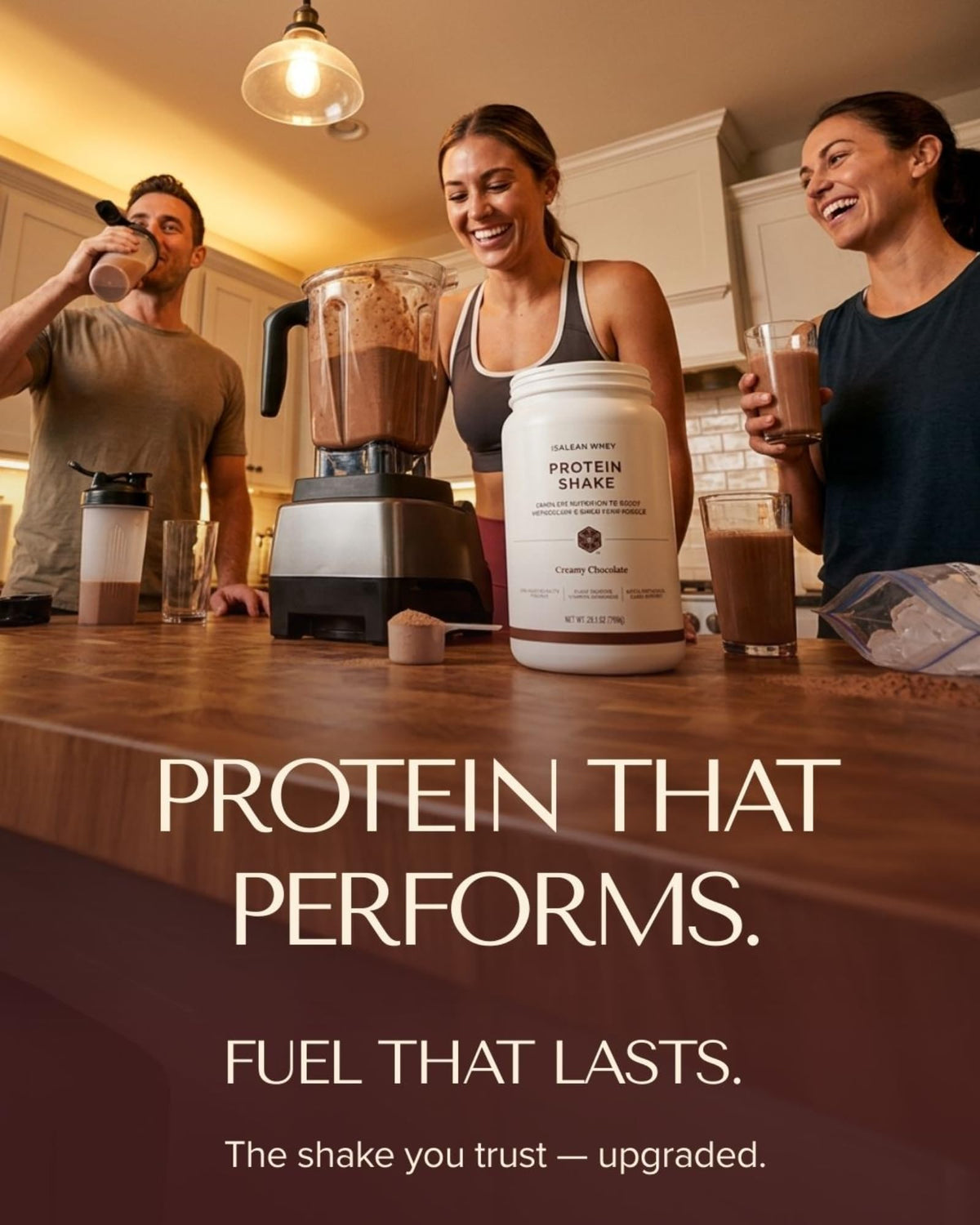 Isagenix IsaLean Protein Shake Creamy Chocolate - 28.1 oz - image 3