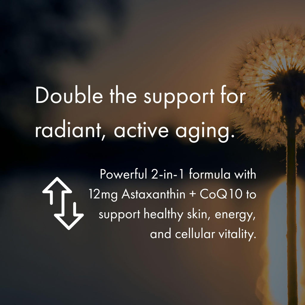 NAOMI Extra Strength Astaxanthin 12mg + CoQ10 200mg - 30 Softgels - image 3