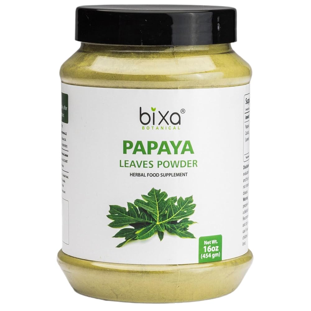 bixa BOTANICAL Papaya Leaf Powder - 1 Pound