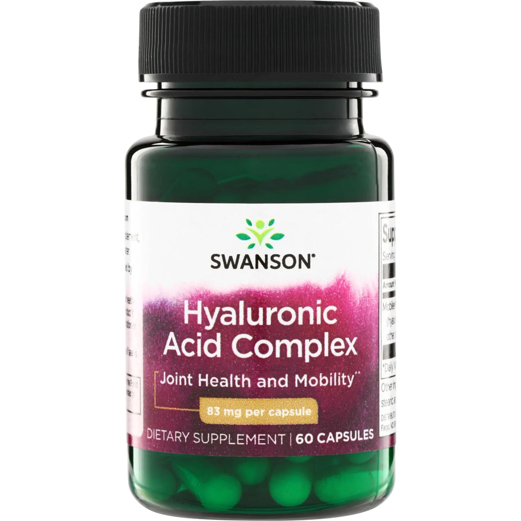 Swanson Hyaluronic Acid Complex 83 mg - 60 Capsules