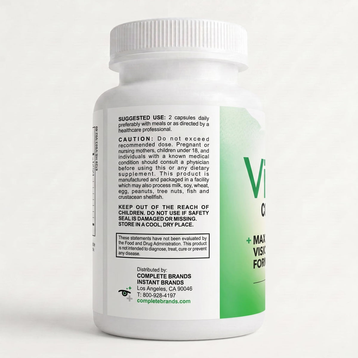 Instant Brands Vision Complete Natural Eye Support Formula - 60 Capsules - image 3