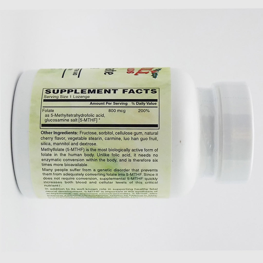 Holly Hill Health Foods Methylfolate Cherry Flavor - 60 Lozenges - image 2