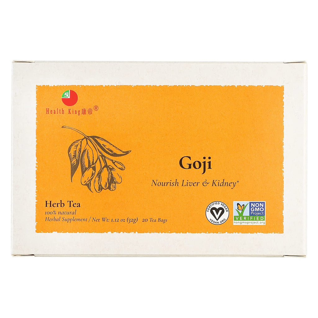 Health King Goji Medicinal Tea - 20 Teabags - image 6