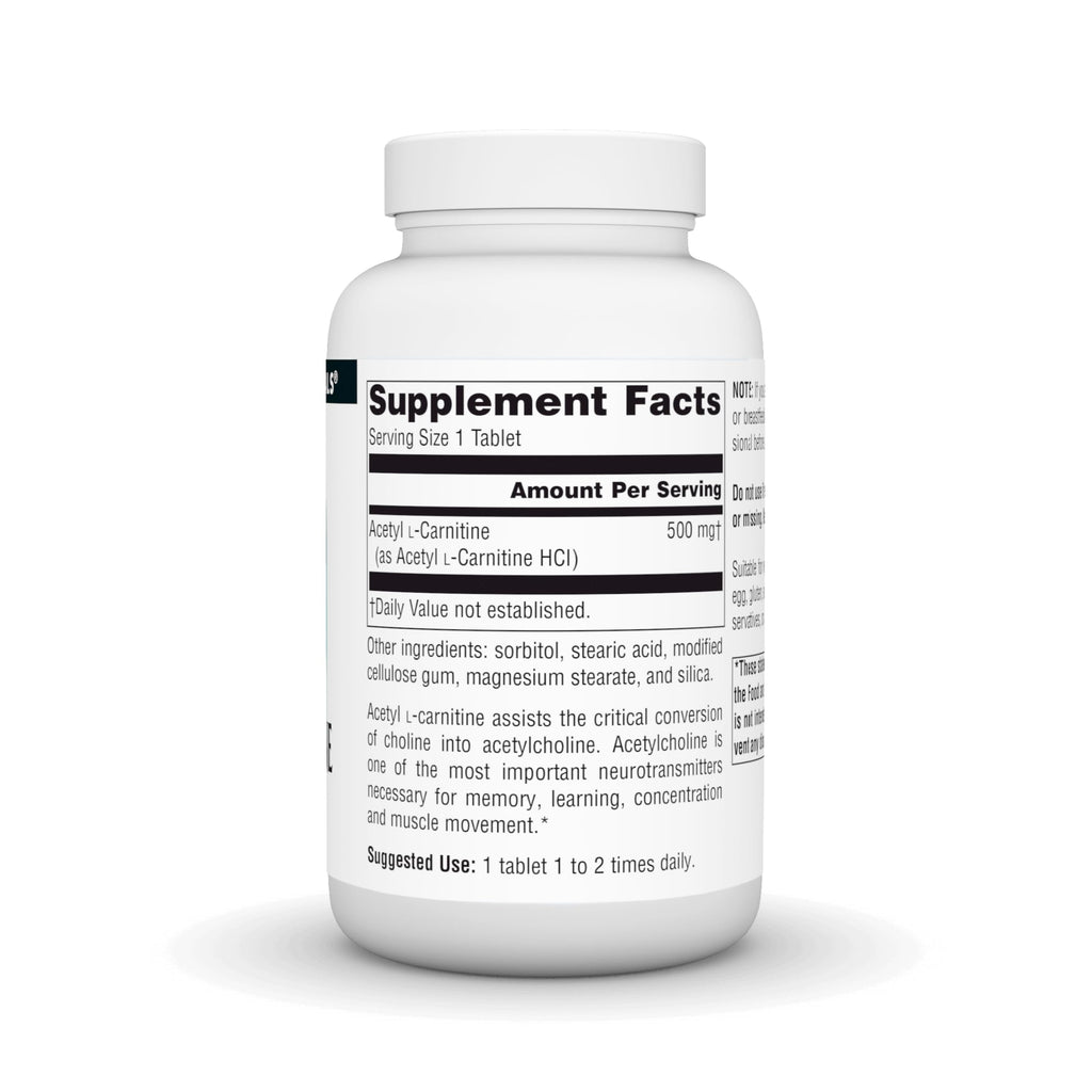 Source Naturals Acetyl L-Carnitine 500mg