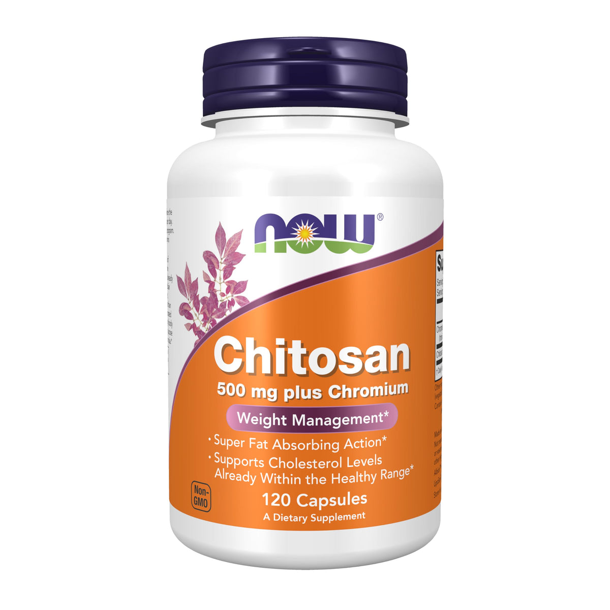 NOW Foods Chitosan 500 mg plus Chromium Weight Management