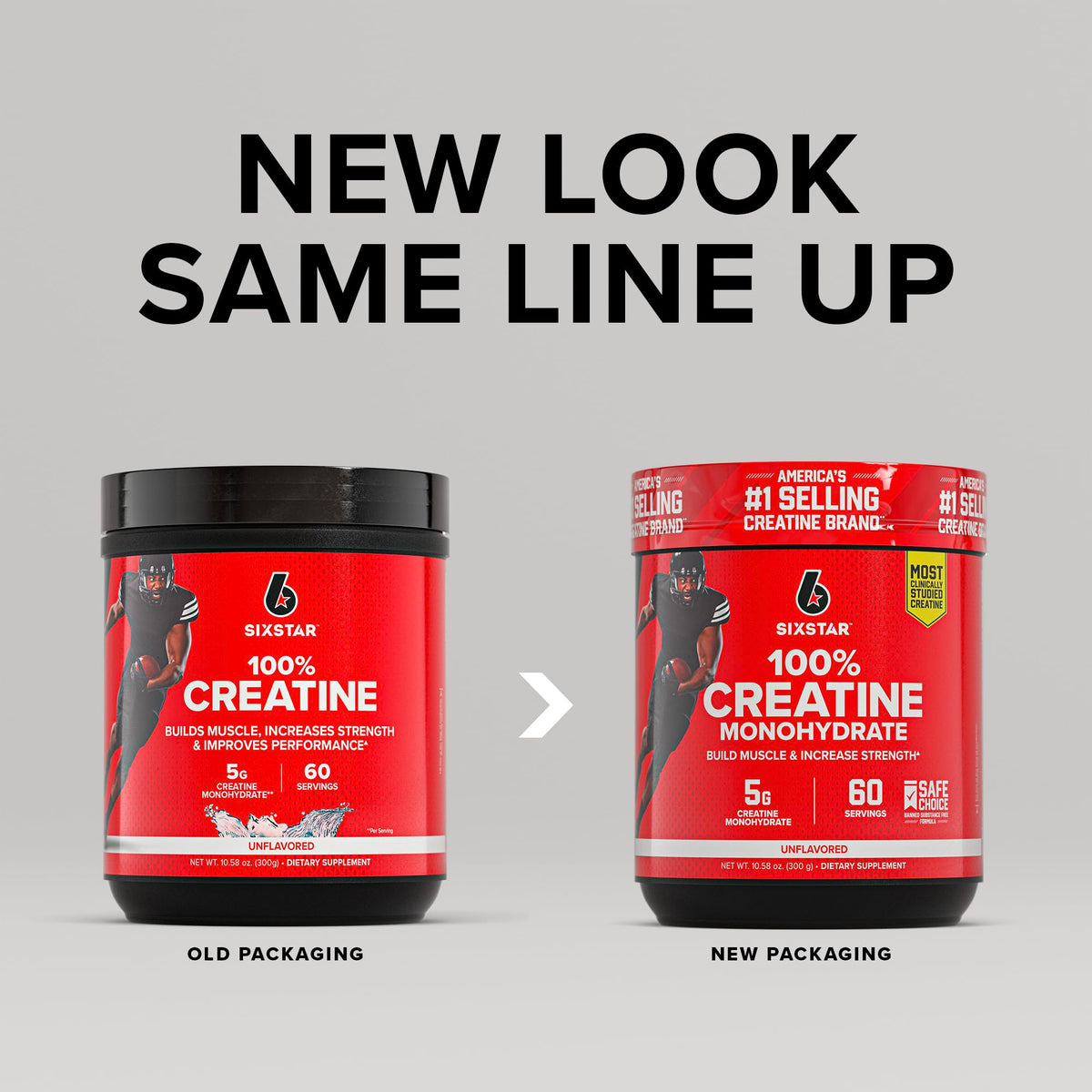 Six Star Creatine Monohydrate Powder for Men & Women