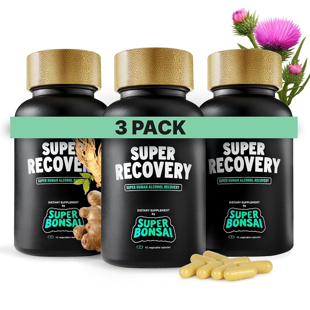 SuperBonsai Super Recovery Capsules for Post Celebration and Morning