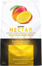 Syntrax Nectar 100% Whey Protein Isolate Powder Tangy Mango - 2 lb