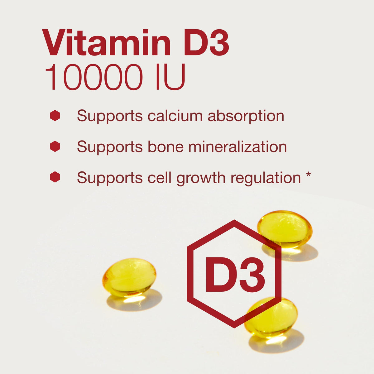 PROTOCOL FOR LIFE BALANCE Vitamin D3 10,000 IU Immune Support - 120 Softgels - image 4