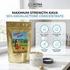 Kona Kava Farm 55% Kavalactone Paste - 1 oz - image 2