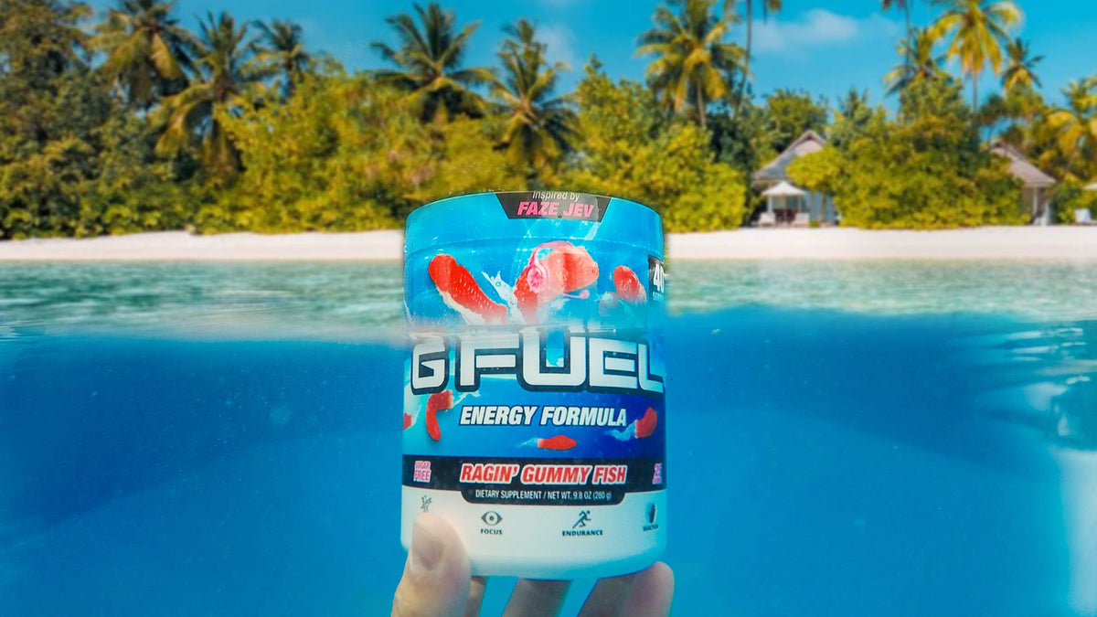 G Fuel Raging Gummy Fish Energy Drink Powder - 40 Servings - image 5