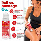 VAL Anti Cellulite Firming Roll-On with Caffeine & Magnesium - 3oz - image 8
