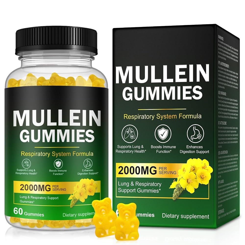 Nyloriaine Mullein Gummies for Lungs