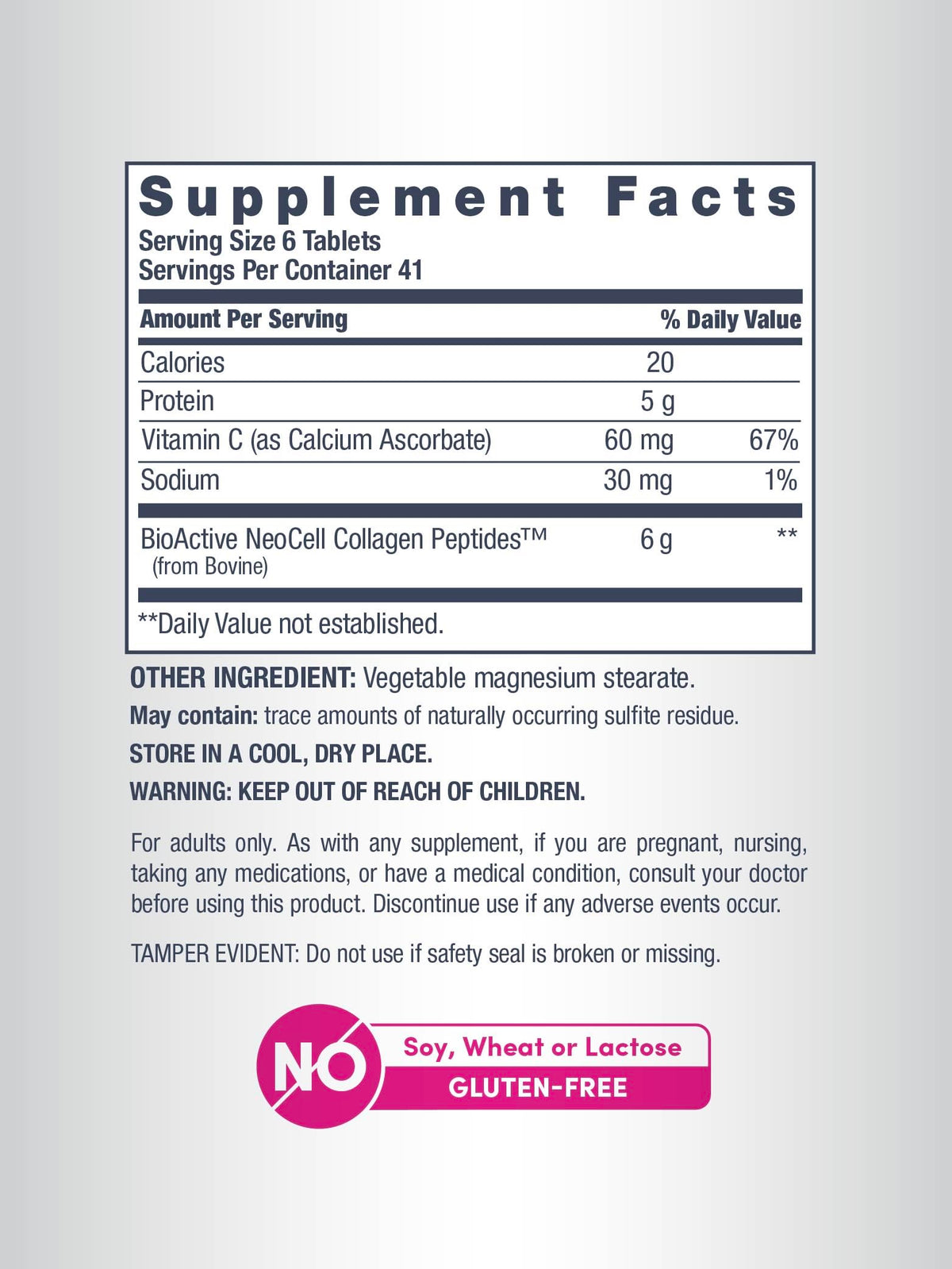 NeoCell Super Collagen Plus Vitamin C - 250 Tablets - image 4
