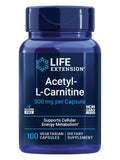 Life Extension Acetyl-L-Carnitine and Vitamin C - 100 Capsules