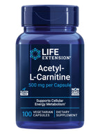 Life Extension Acetyl-L-Carnitine and Vitamin C - 100 Capsules