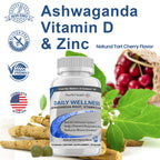 Pacific Health Daily Wellness Gummies with Ashwagandha, Vitamin D & Zinc - image 2