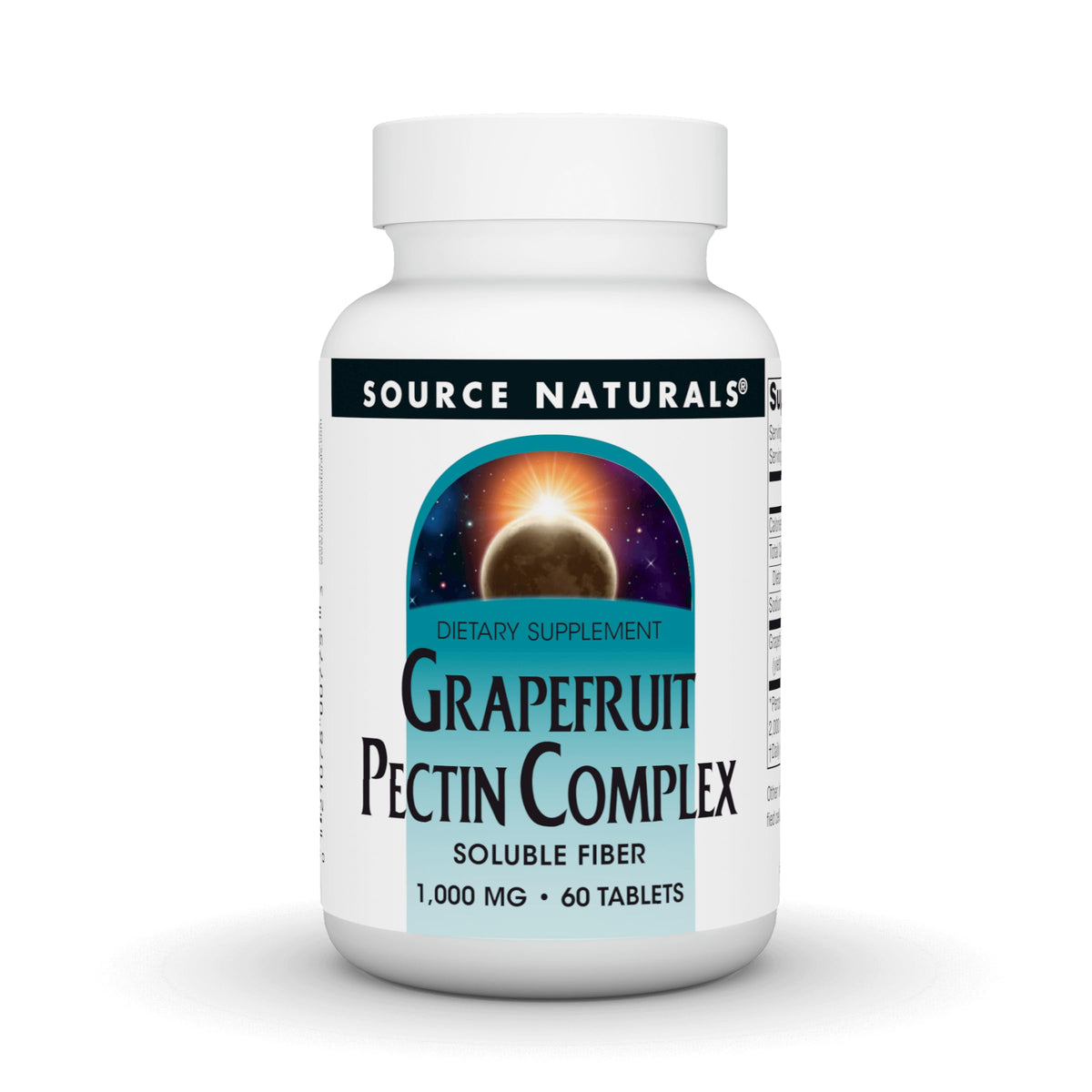 Source Naturals Grapefruit Pectin Complex 1000 mg - 60 Tablets